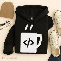Front End & Back End Co Javascript Code Coffee Developer Programmer Hoodie thumb 4