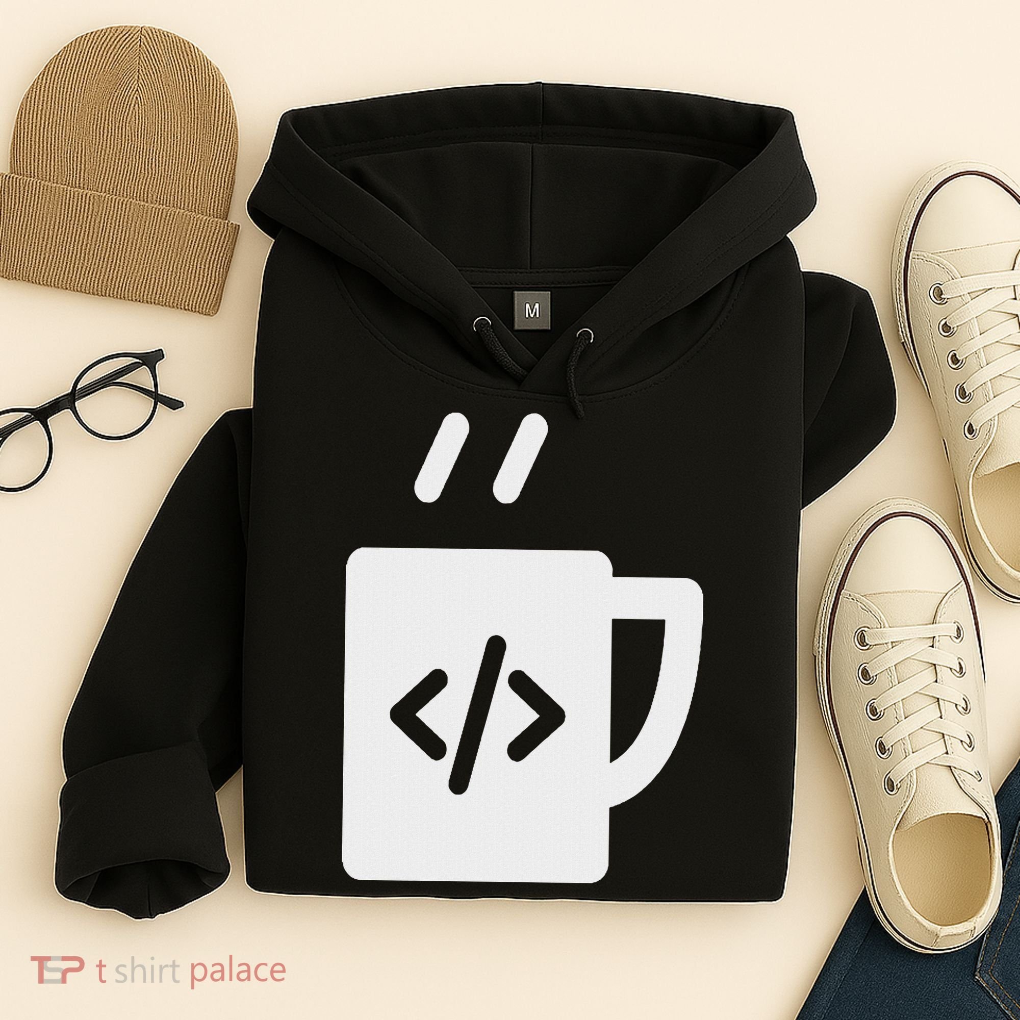 Front End & Back End Co Javascript Code Coffee Developer Programmer Hoodie