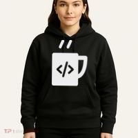 Front End & Back End Co Javascript Code Coffee Developer Programmer Hoodie thumb 5