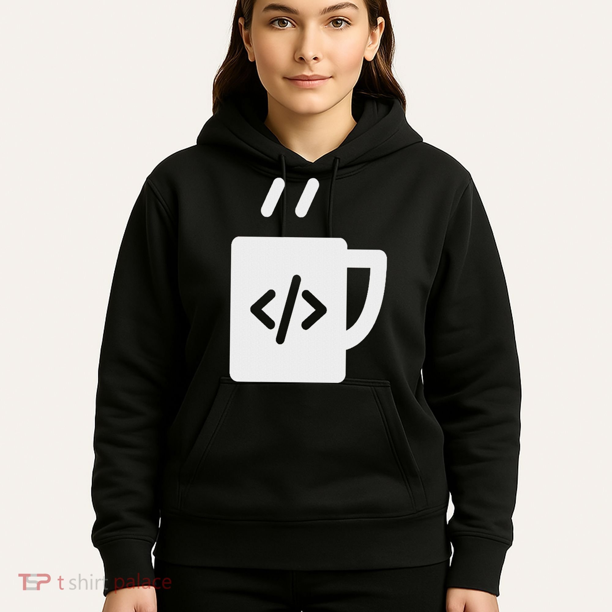 Front End & Back End Co Javascript Code Coffee Developer Programmer Hoodie