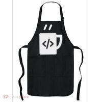 Front End & Back End Co Javascript Code Coffee Developer Programmer Apron thumb 0