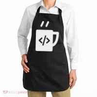Front End & Back End Co Javascript Code Coffee Developer Programmer Apron thumb 2