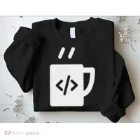Front End & Back End Co Javascript Code Coffee Developer Programmer Sweatshirt thumb 2
