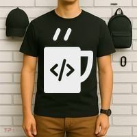 Front End & Back End Co Javascript Code Coffee Developer Programmer T-Shirt thumb 6