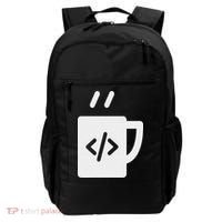 Front End & Back End Co Javascript Code Coffee Developer Programmer Backpack thumb 0