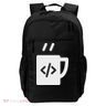 Front End & Back End Co Javascript Code Coffee Developer Programmer Backpack