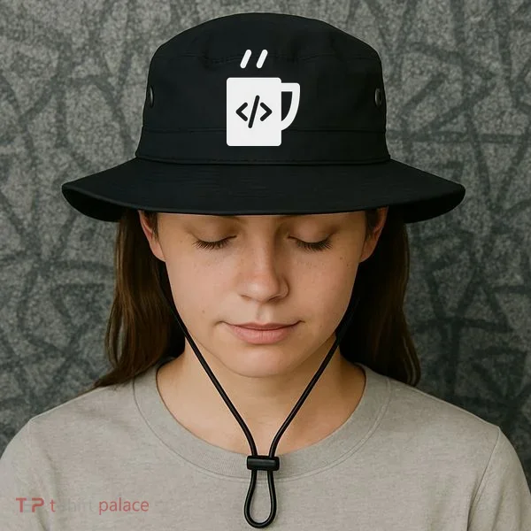 Front End & Back End Co Javascript Code Coffee Developer Programmer Bucket Hat