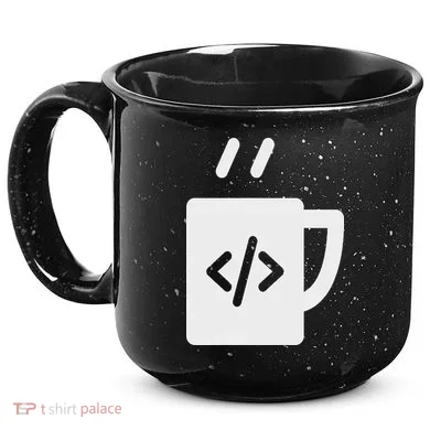 Front End & Back End Co Javascript Code Coffee Developer Programmer 15oz Campfire Ceramic Mug