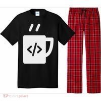 Front End & Back End Co Javascript Code Coffee Developer Programmer Pajama Set thumb 0