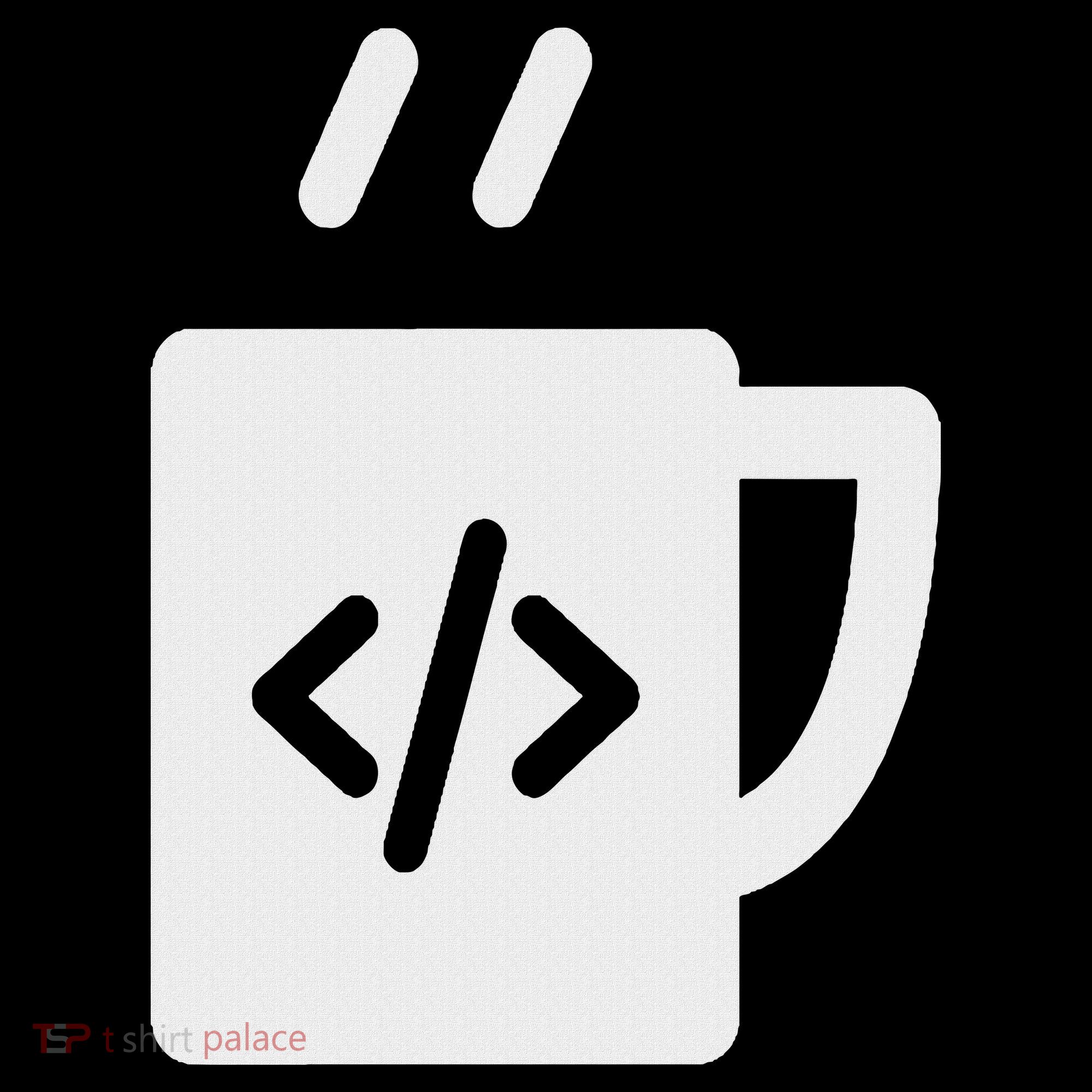 Front End & Back End Co Javascript Code Coffee Developer Programmer Polo