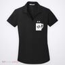 Front End & Back End Co Javascript Code Coffee Developer Programmer Women's Dry Zone Grid Polo