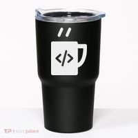 Front End & Back End Co Javascript Code Coffee Developer Programmer Tumbler thumb 0