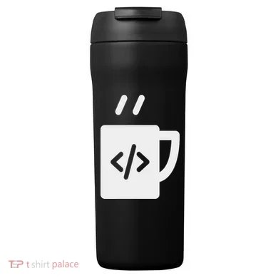 Front End & Back End Co Javascript Code Coffee Developer Programmer 24oz Duet Stainless Steel Tumbler