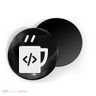 Front End & Back End Co Javascript Code Coffee Developer Programmer Magnet