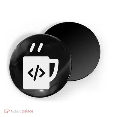 Front End & Back End Co Javascript Code Coffee Developer Programmer Magnet