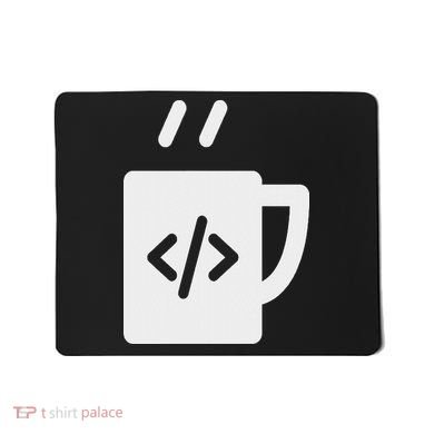 Front End & Back End Co Javascript Code Coffee Developer Programmer Mousepad