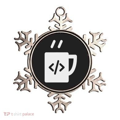 Front End & Back End Co Javascript Code Coffee Developer Programmer Ornament