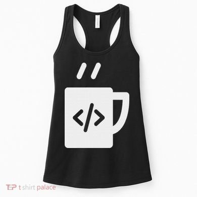 Front End & Back End Co Javascript Code Coffee Developer Programmer Women's Tank Top