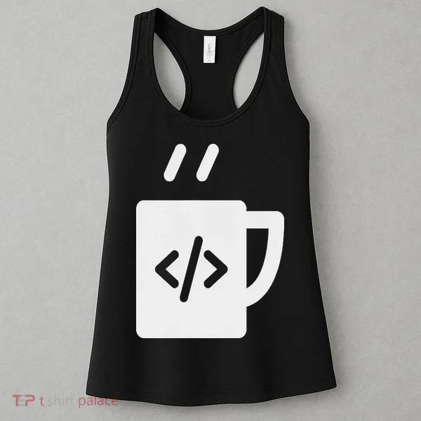 Front End & Back End Co Javascript Code Coffee Developer Programmer Women's Tank Top