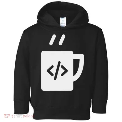Front End & Back End Co Javascript Code Coffee Developer Programmer Toddler Hoodie