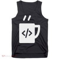 Front End & Back End Co Javascript Code Coffee Developer Programmer Tank Top thumb 0