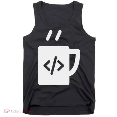 Front End & Back End Co Javascript Code Coffee Developer Programmer Tank Top