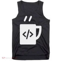 Front End & Back End Co Javascript Code Coffee Developer Programmer Tank Top thumb 0