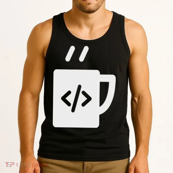 Front End & Back End Co Javascript Code Coffee Developer Programmer Tank Top