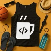 Front End & Back End Co Javascript Code Coffee Developer Programmer Tank Top thumb 4