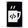 Front End & Back End Co Javascript Code Coffee Developer Programmer Golf Towel