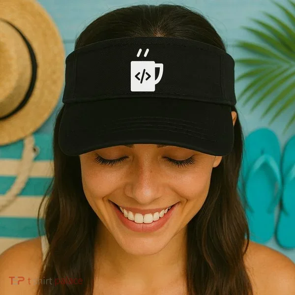 Front End & Back End Co Javascript Code Coffee Developer Programmer Visor