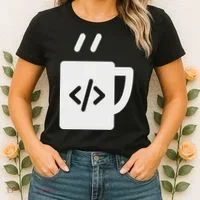 Front End & Back End Co Javascript Code Coffee Developer Programmer Women's T-Shirt thumb 2