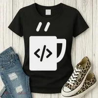 Front End & Back End Co Javascript Code Coffee Developer Programmer Women's T-Shirt thumb 3