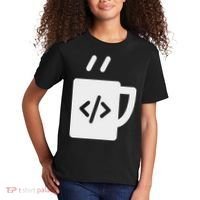 Front End & Back End Co Javascript Code Coffee Developer Programmer Kids T-Shirt thumb 2