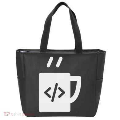 Front End & Back End Co Javascript Code Coffee Developer Programmer Tote Bag
