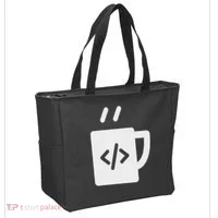 Front End & Back End Co Javascript Code Coffee Developer Programmer Tote Bag thumb 2