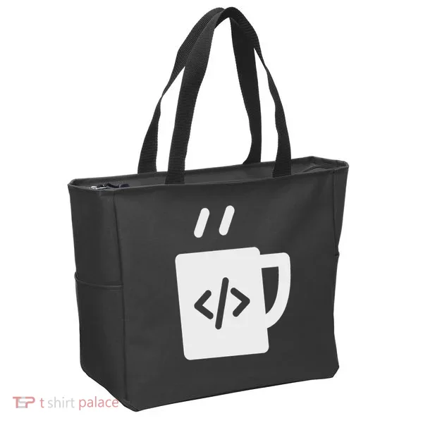Front End & Back End Co Javascript Code Coffee Developer Programmer Tote Bag
