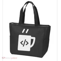 Front End & Back End Co Javascript Code Coffee Developer Programmer Tote Bag thumb 3