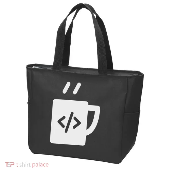 Front End & Back End Co Javascript Code Coffee Developer Programmer Tote Bag