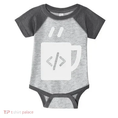 Front End & Back End Co Javascript Code Coffee Developer Programmer Infant Baby Jersey Bodysuit