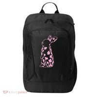 Floral Easter Bunny City Backpack thumb 0