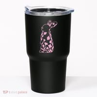 Floral Easter Bunny Tumbler thumb 0