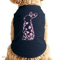 Floral Easter Bunny Doggie Tank thumb 0