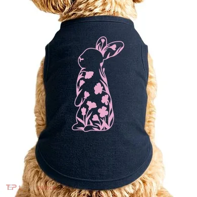 Floral Easter Bunny Doggie Tank