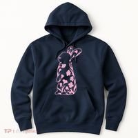 Floral Easter Bunny Hoodie thumb 0