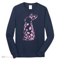 Floral Easter Bunny Long Sleeve Shirt thumb 0