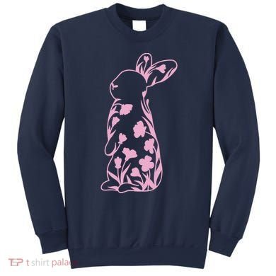 Floral Easter Bunny Sweatshirt