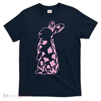 Floral Easter Bunny T-Shirt