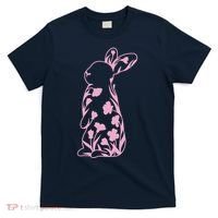 Floral Easter Bunny T-Shirt thumb 0