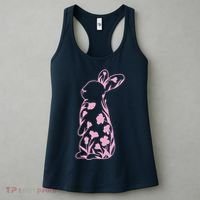 Floral Easter Bunny Women's Tank Top thumb 3
